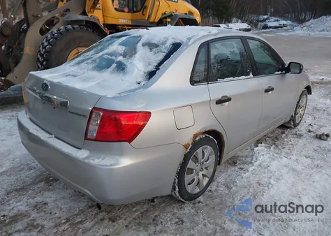 2008 Subaru Impreza 2.5I z USA, uszkodzony, nr VIN JF1GE61618H528655